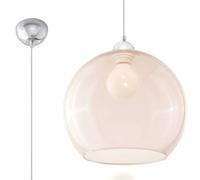 Lampe suspendue Sollux Lighting Ball Rose TU