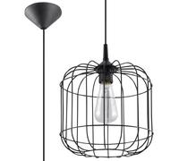 Lampe suspendue Sollux Lighting Celta Noir TU