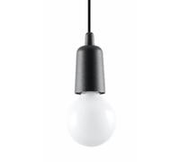 Sollux Lighting Diego lampe suspendue 1x60 W noir SL.0572