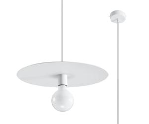 Lampe suspendue Sollux Lighting Flavio Blanc TU