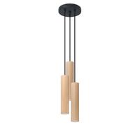 Lampe suspendue Sollux Lighting Lino 3P Beige TU