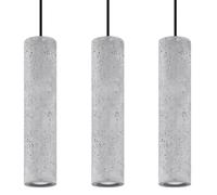 Sollux Lighting Luvo lampe suspendue 3x40 W gris/cendre SL.0655