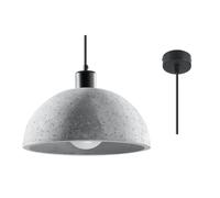 Lampe suspendue Sollux Lighting Pablito Gris TU