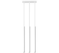 Lampe suspendue Sollux Lighting Pastelo 3 Blanc TU