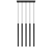Sollux Lighting Pastelo lampe suspendue 5x40 W noir SL.0472