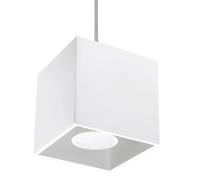 Lampe suspendue Sollux Lighting Quad 1 Blanc TU
