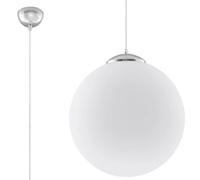 Sollux Lighting Ugo lampe suspendue 1x60 W blanc-chrome SL.0264