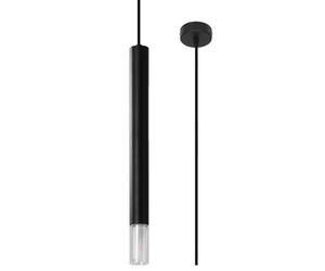 Lampe suspendue Sollux Lighting Wezyr 1 Noir TU