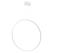 Lampe suspendue suspension design lumière blanche anneau LED lampe de salon L 110 cm