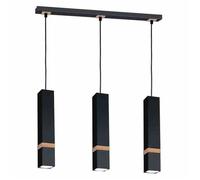 Lampe suspendue VIDAR BLACK 3xGU10