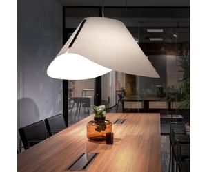 Lampe suspension chambre d'amis éclairage plafonnier suspension blanc Philips 4095031PN