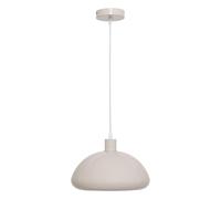 Lampe Suspension Champignon "Savio" 27cm Beige