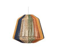 - Lampe Suspension Corde "Jily" 29cm Multicolore