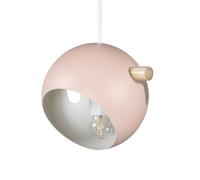 Lampe Suspension Déco "Tubbie" 23cm Rose Poudré