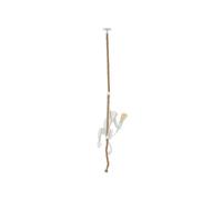 Lampe Suspension en Résine Singe 60cm Blanc