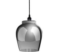 Lampe Suspension en Verre "Sombra" 29cm Noir Noir G