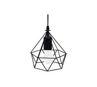 Lampe Suspension Métal "Fils" 19cm Noir