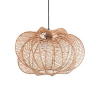 Lampe suspension KIBI Rotin Naturel