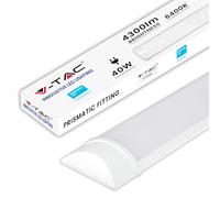 Lampe T8 LED Blanc Froid prismatique Forme 32 W, 230 V, 2400 LM 6000 K, 120 cm, 110 °