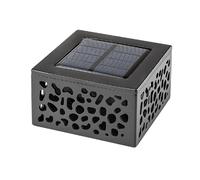 Lampe table solaire LED 0,5W Medulin noire IP44 Rabalux