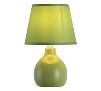 Lampe table verte abat-jour E14 Ingrid 4477 Rabalux