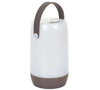 HOME DECO FACTORY Lampe Tactile Nomade Taupe Deco Luminaire Decoration Lumineuse LA10407 Blanc/Noir