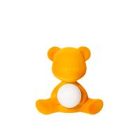 LAMPE TEDDY GIRL FINITION VELOURS AVEC LED RECHARGEABLE 25002 QEEBOO -PROMO-