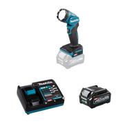 Lampe torche 40V DEAML001G + 1 batterie 40V 2,5 Ah + chargeur rapide DC40RA MAKITA