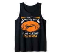 Lampe Torche de Chasse aux fantômes - Humour - Enquêteur Paranormal Débardeur