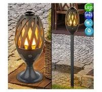 Lampe-torche led de jardin avec effet flamme bombalight G