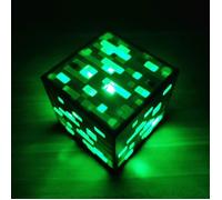 Lampe torche - Minecraft - Vert lumière - USB rechargeable - Décoration intérieure