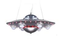 Lampe Torche Moderne avec télécommande pour Chambre d'enfant, Style Lanterne, Design Extraterrestre, décoration Hangilight/Bleu/a
