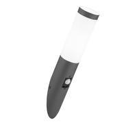 Lampe torche murale d'extérieur détecteur de mouvement lumière de façade ANTRHAZIT dans un ensemble comprenant une source lumineuse LED