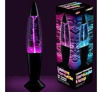 Lampe Tornade LED noire avec changement de couleur - Environ 35 cm de haut - Fonctionne avec piles - Décoration de maison, Assorted Designs And Colours, Noir