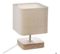 Lampe ""Toxey"" beige H21cm - Atmosphera Créateur d'intérieur