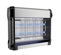 Lampe UV anti-insectes Piège à insectes Lampe UV Lampe à insectes Lampe à moustiques Sans produits chimiques, lavable, poser/suspendre, 2x 8W, LxlxH 35,4x9,3x28 cm
