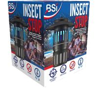 Lampe UV aspirante - BSI - Ventilateur intégré - Jusqu’à 60 m² - Mouches et moustiques