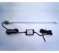 Lampe UV-C submersible pour bassin 30 W Ultra Short 62 cm