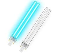 Lampe UVC de rechange Tube de remplacement Tube UV pour appareil UVC G23 11 Watt, 2 pièces