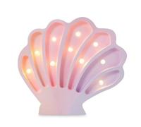 Lampe veilleuse coquillage sirènes rose