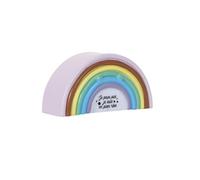 Lampe-veilleuse en forme d'arc en ciel pour enfant - -