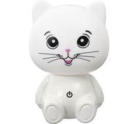 Lampe-veilleuse en forme de chat pour enfant avec 3 intensités de lumière blanche - - ALTOBUY Blanc G
