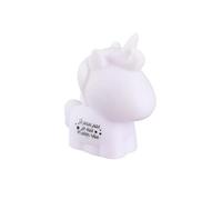 Lampe-veilleuse en forme de licorne pour enfant avec lumière rose - -