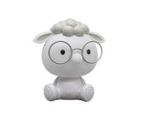 Lampe-veilleuse en forme de mouton a pour enfant avec 3 intensités de lumière blanche - -