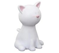 Lampe Veilleuse - HOME DECO KIDS - Chat - Lumineuse - Blanche