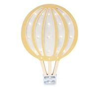 Lampe veilleuse montgolfière moutarde