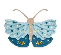 Lampe veilleuse papillon bleu