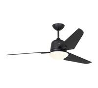 Lampe Ventilateur de plafond avec Télécommande Eco Aviatos Gris Basalte 132 cm