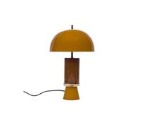 Lampe Vintage jaune en métal 51 cm - - Jaune - Métal