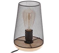 Lampe ""Zely"" gris H23cm - Atmosphera Créateur d'intérieur